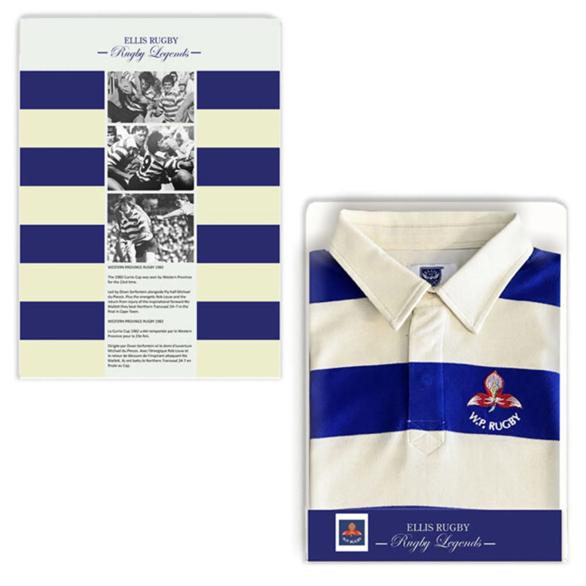 Western Province Vintage Polo by Ellis Rugby