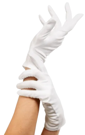 Womens White Gloves