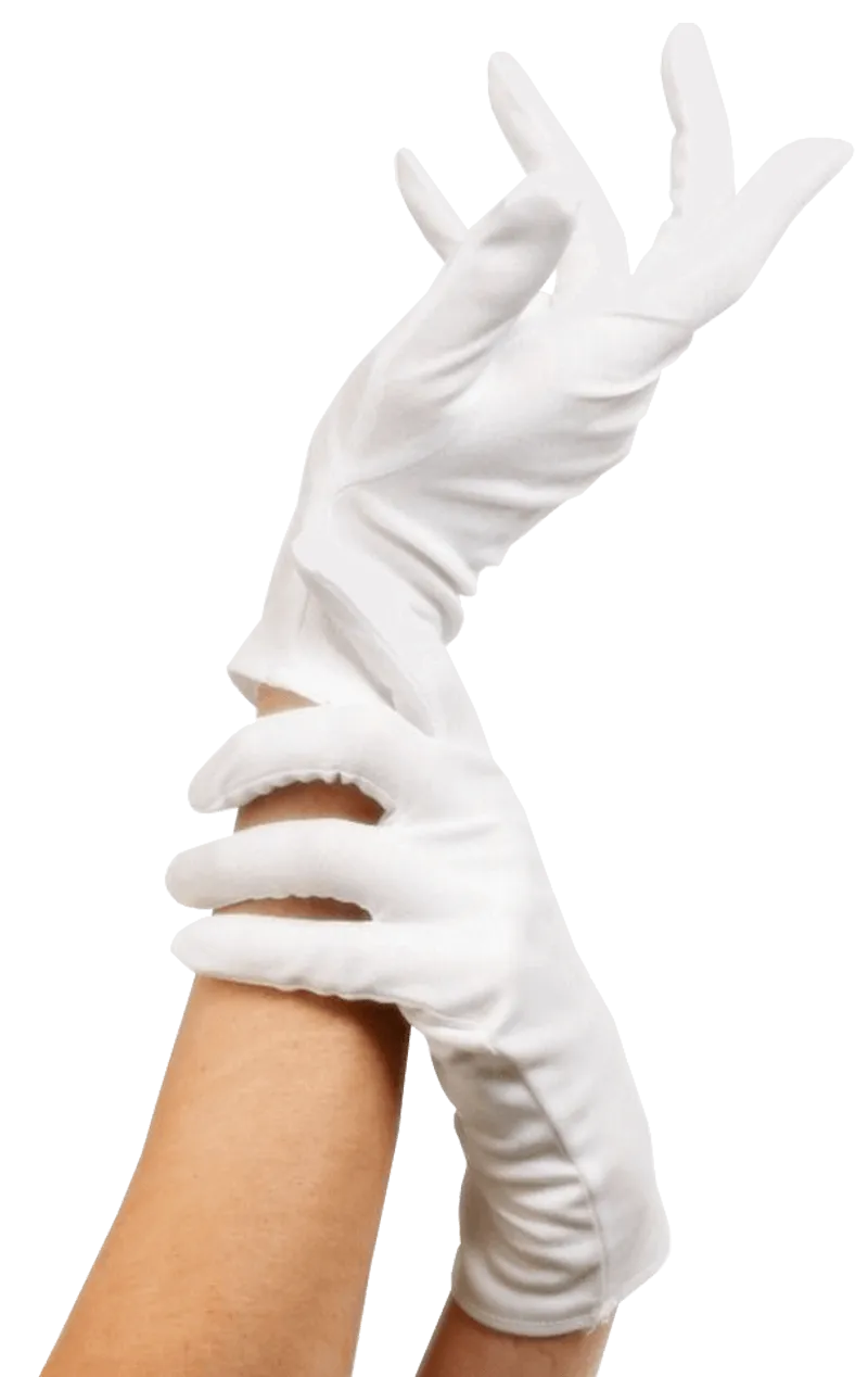 Womens White Gloves