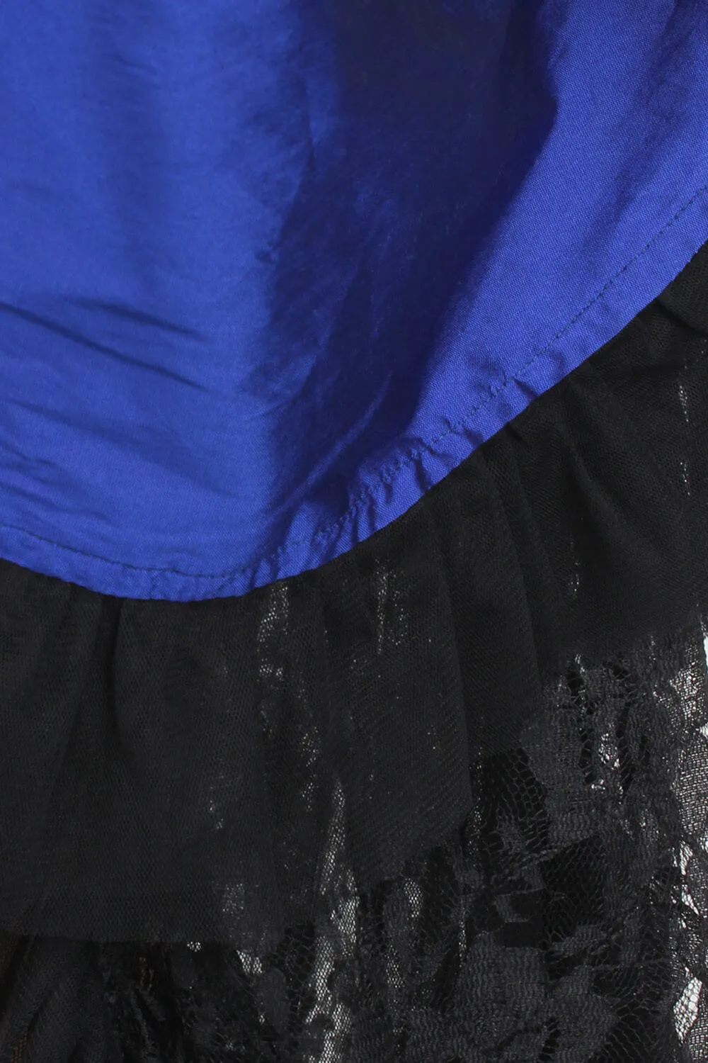 Zari Blue Victorian Skirt